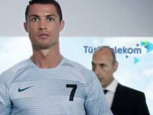 Türk Telekom'un yeni reklam yüzü Cristiano Ronaldo