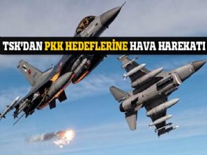 TSK'dan Mardin kırsalına hava harekatı