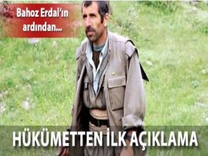 Hükümetten Bahoz'la ilgili ilk açıklama!