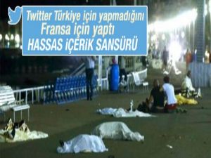 Twitter'dan Nice'teki saldırının görüntülerine sansür