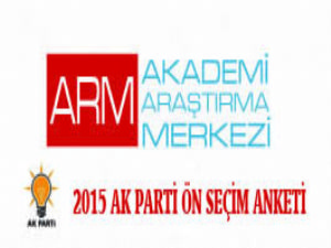 AK PARTİ'DE ÖN SEÇİM ANKETİ