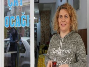 Kadın işletmeci 'WhatsApp çay isteme hattı' kurdu