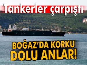 Çanakkale Boğazı'nda tanker kazası