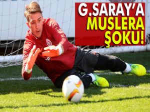 Galatasaray kalesinde sakatlık şoku