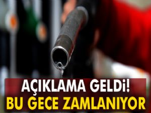 Açıklama geldi! Bu gece zamlanıyor