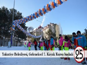 Yakutiye Belediyesi, Geleneksel 7. Kayak Kursu başladı