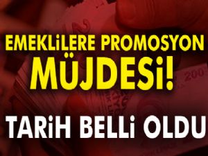 Emeklilere promosyon müjdesi! Tarih belli oldu