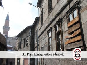  Ali Paşa Konağı restore edilecek