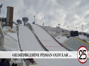  Gelmediklerine pişman oldular 