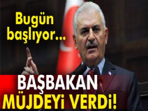 Başbakan Yıldırım müjdeyi verdi | KOSGEB ödemeleri bugün başlıyor