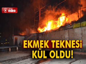 Ekmek tekneleri kül oldu | Kahramanmaraş haberleri