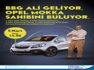  FORUM ERZURUM'DA OPEL MOKKA HEYECANI