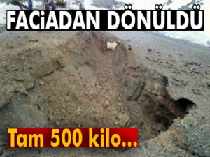 Bitlis'te faciadan dönüldü: Tam 500 kilo!