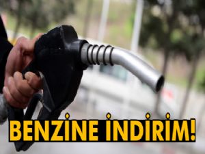 Benzine indirim geldi