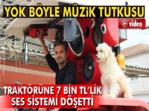 30 yaşındaki çiftçinin müzik tutkusu görenleri şaşırtıyor