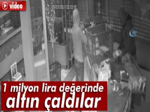 İstanbul'da ekmek kasalarıyla kuyumcu soygunu