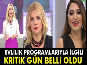 Evlilik programları masaya yatırılıyor