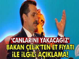 Bakan Çelik'ten 'et fiyatı' açıklaması