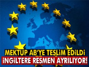 İngiltere Brexit sürecini resmen başlattı