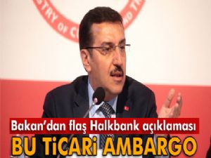 Bakan Tüfenkci'den Halkbank açıklaması