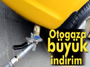 Otogaza büyük indirim geldi