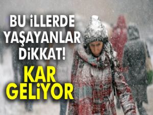 10 Nisan 2017 yurtta hava durumu |Meteoroloji'den kar yağışı uyarısı