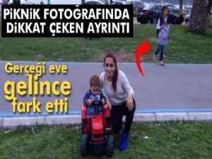 Hırsız, piknik fotoğrafında ortaya çıktı |İzmir haberleri