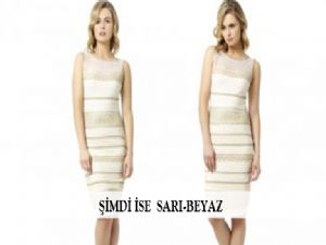 ŞİMDİ İSE  SARI-BEYAZ