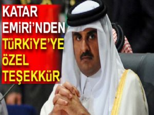 Katar Emiri Şeyh Temim bin Hamad Al Sani'den Türkiye'ye teşekkür