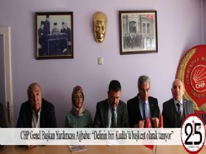  CHP Genel Başkan Yardımcısı Ağbaba: 