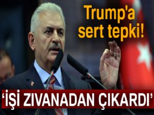 Başbakan'dan Trump'a sert tepki! 'İşi zıvanadan çıkardı'