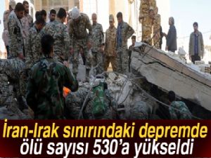 İran-Irak sınırındaki depremde ölü sayısı 530'a yükseldi