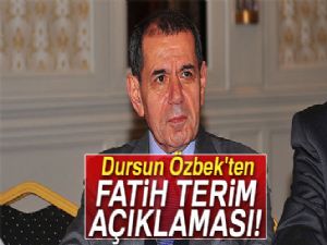 Dursun Özbek'ten yeni teknik direktör açıklaması