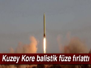 Son dakika haberleri! Kuzey Kore balistik füze fırlattı