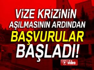 Vize krizinin aşılmasının ardından ABD İstanbul Başkonsolosluğu'na başvurular başladı