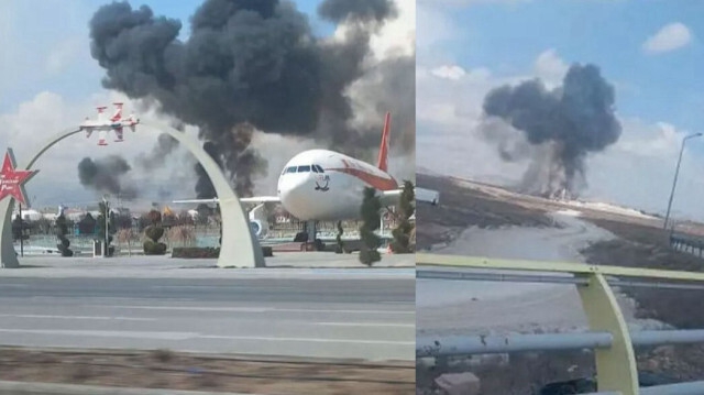 Konya'da Türk Yıldızları’nın eğitim uçağı düştü