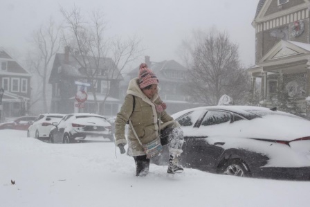 ABD ve Kanada kar esareti altında: 50 ölü