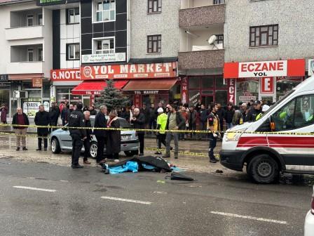 Ağrı’daki feci kaza güvenlik kamerasına yansıdı