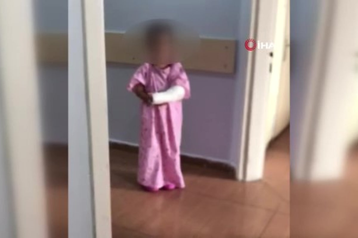 Anaokulunda ağaçtan düşen küçük kız ölümden döndü