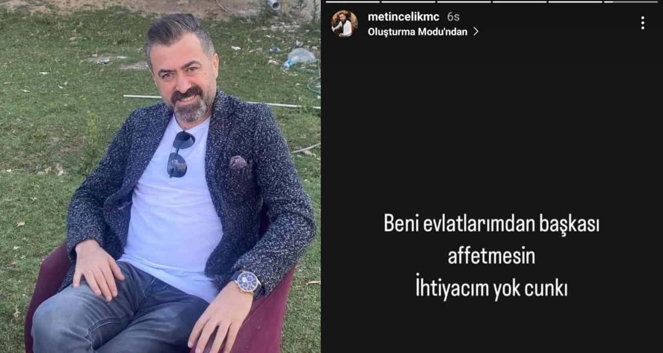 “Beni evlatlarımdan başkası affetmesin” paylaşımında bulunduktan yarım saat sonra hayatını kaybetti