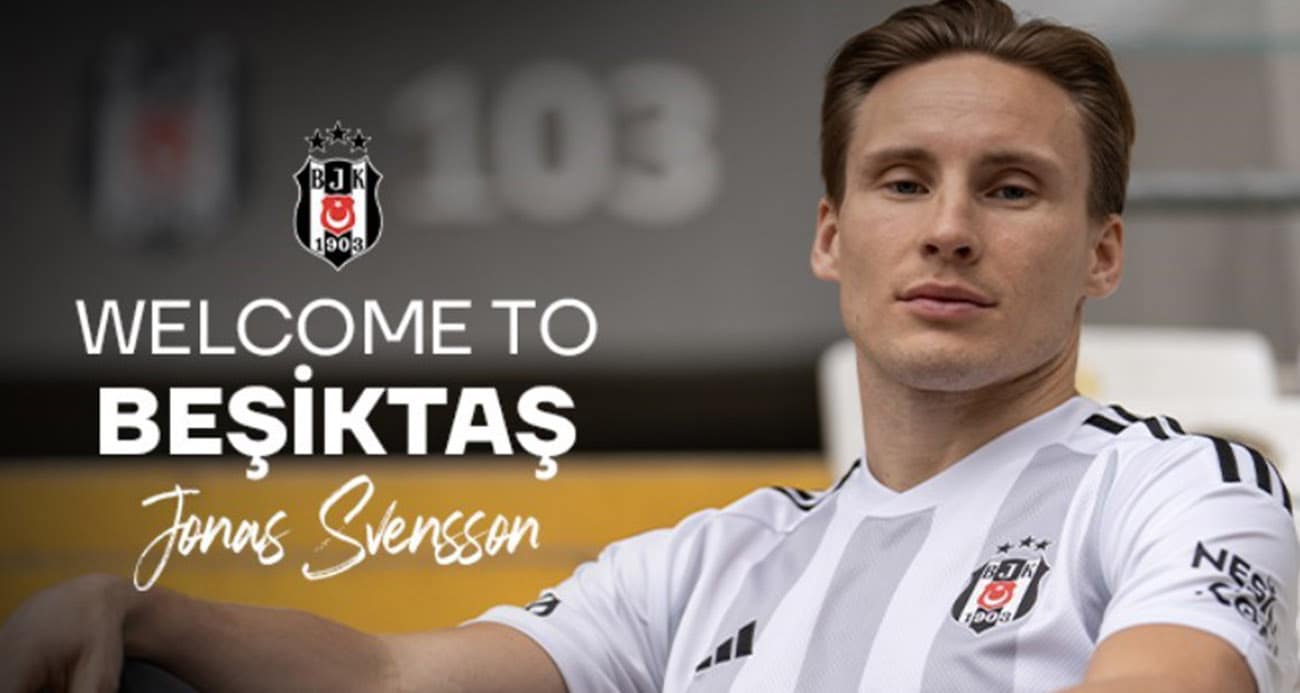Beşiktaş, Jonas Svensson’u kadrosuna kattı