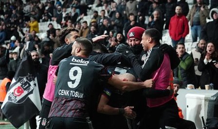 Beşiktaş, Ziraat Türkiye Kupası'nda son 16'ya yükseldi