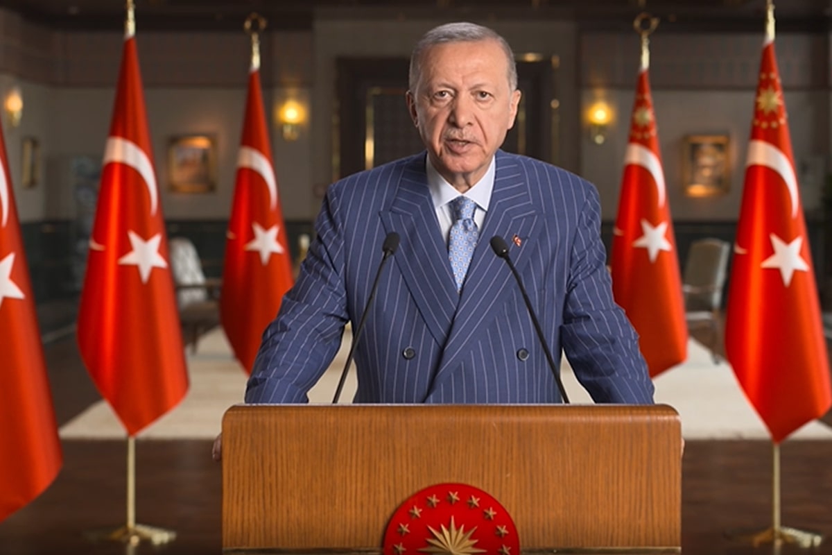 Cumhurbaşkanı Erdoğan, Küresel Parlamenter Konferansı'nın açılışına video mesaj gönderdi