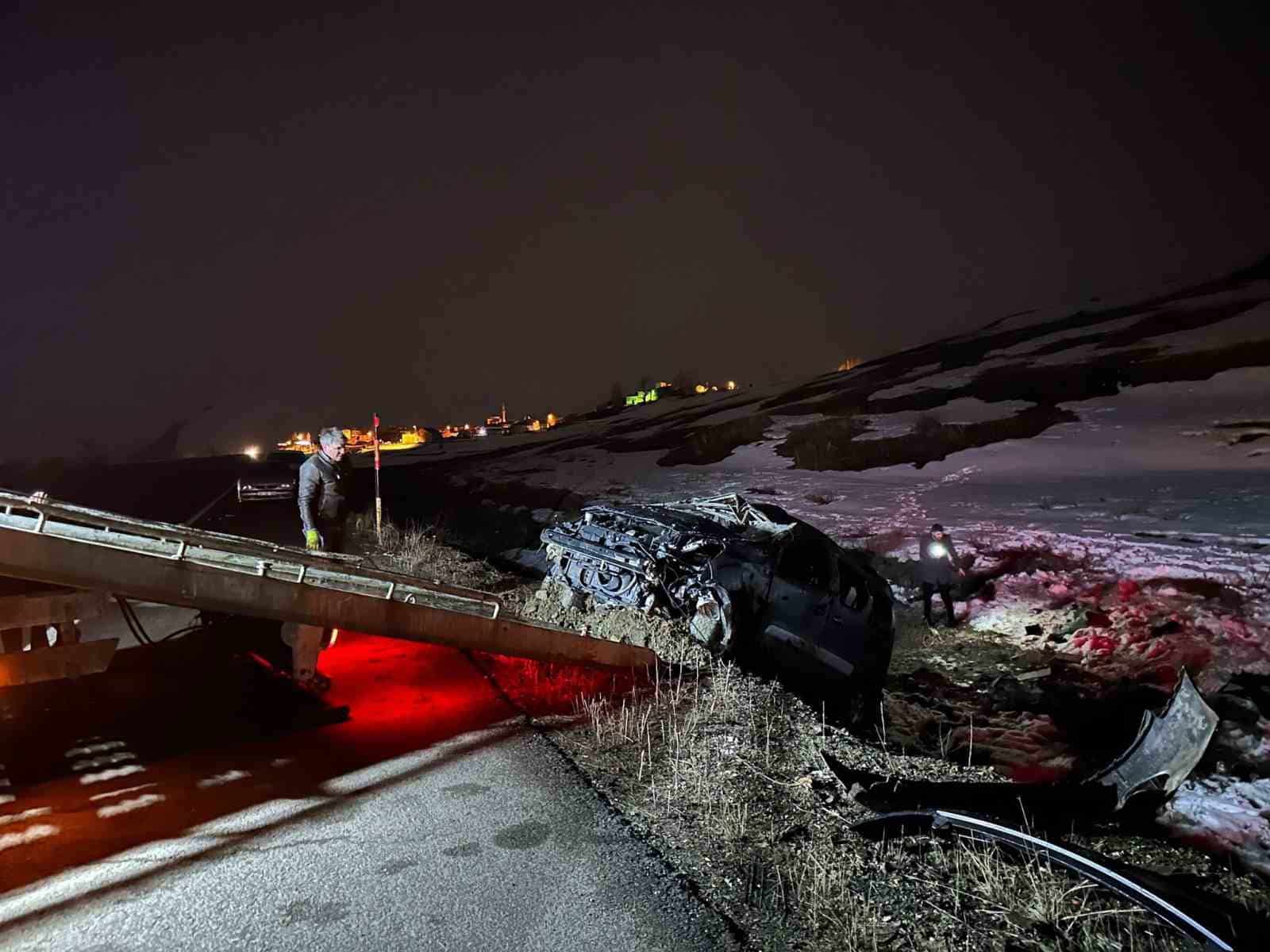 Erzurum’da trafik kazası; 4 yaralı