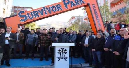 Erzurum'un ilk macera parkı Palandöken'de açıldı