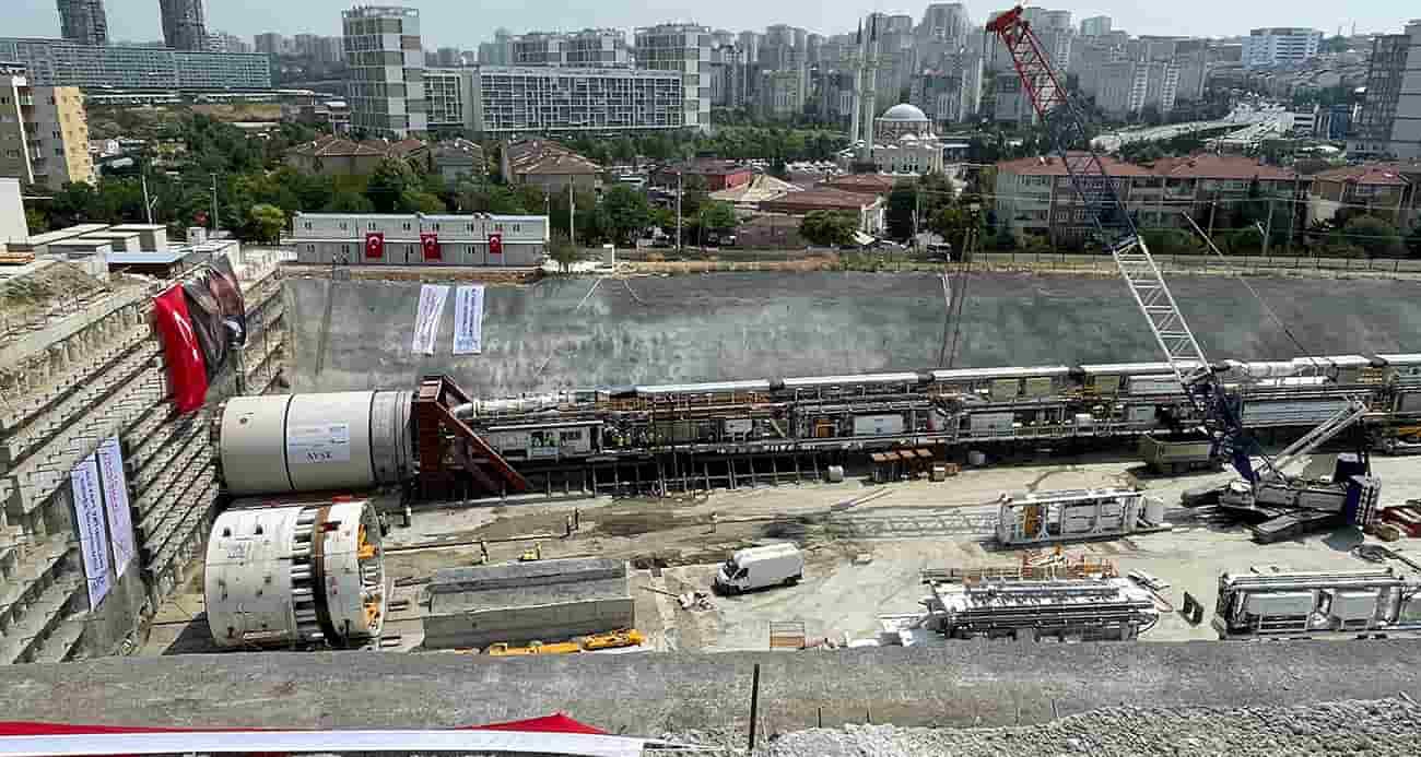 Halkalı-Ispartakule hızlı tren tünel açma çalışmaları düzenlenen törenle başlatıldı