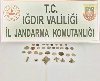 Iğdır’da tarihi eser ve silah kaçakçılığı operasyonu: 4 gözaltı