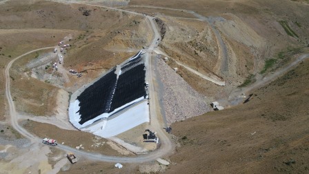 Karagöbek Barajı’nda çalışmalar aralıksız devam ediyor