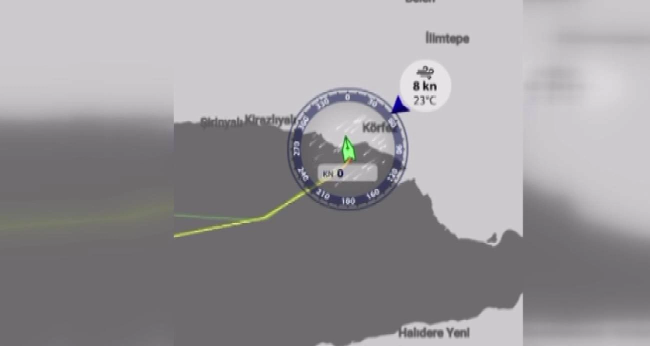 Kayıp iş adamının yatına çarptığı tahmin edilen geminin radar görüntüleri çıktı