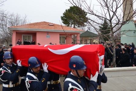 Kıbrıs Gazisi son yolculuğuna uğurlandı